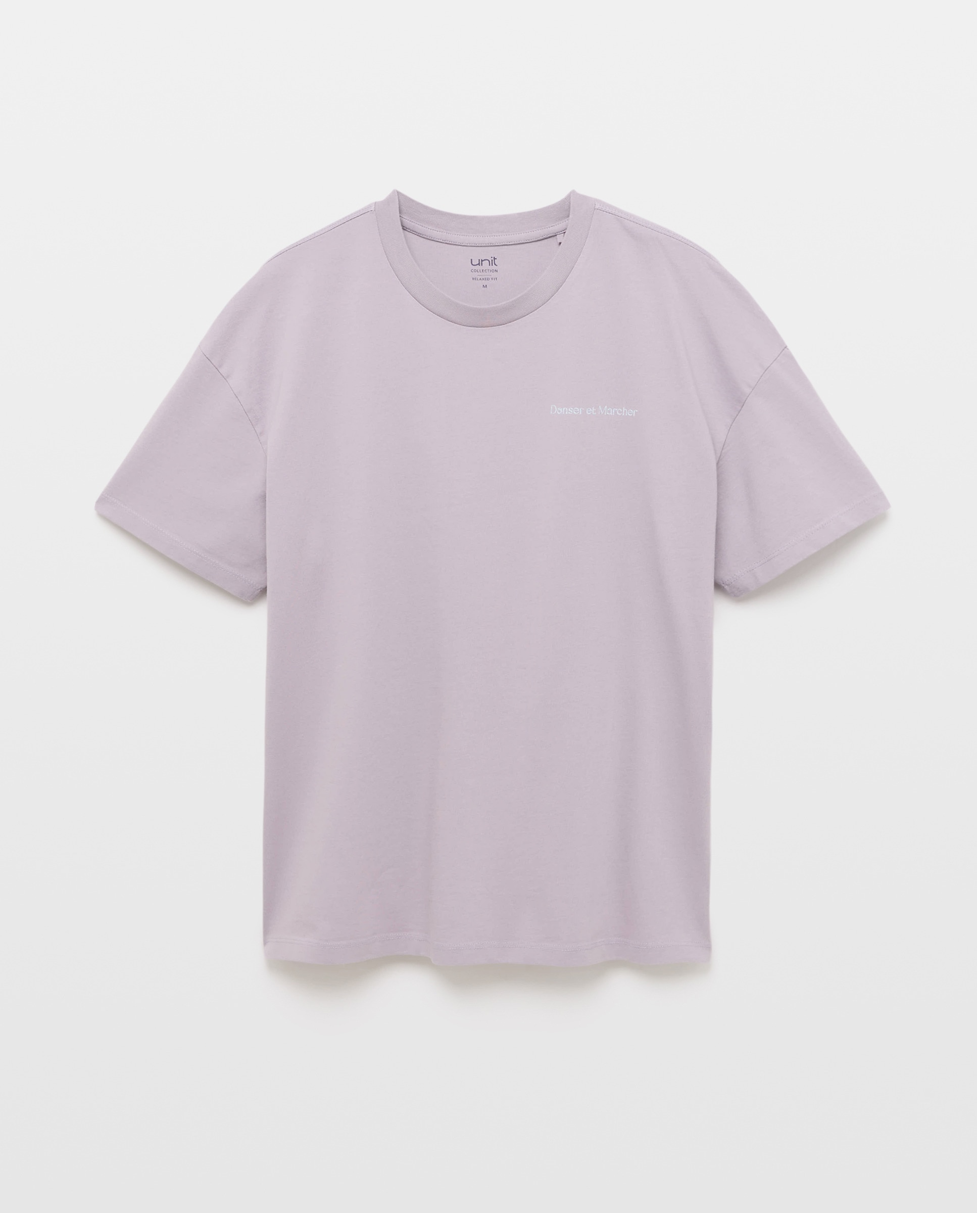 Camiseta de hombre manga corta Danser et Marcher 284 Lila-4