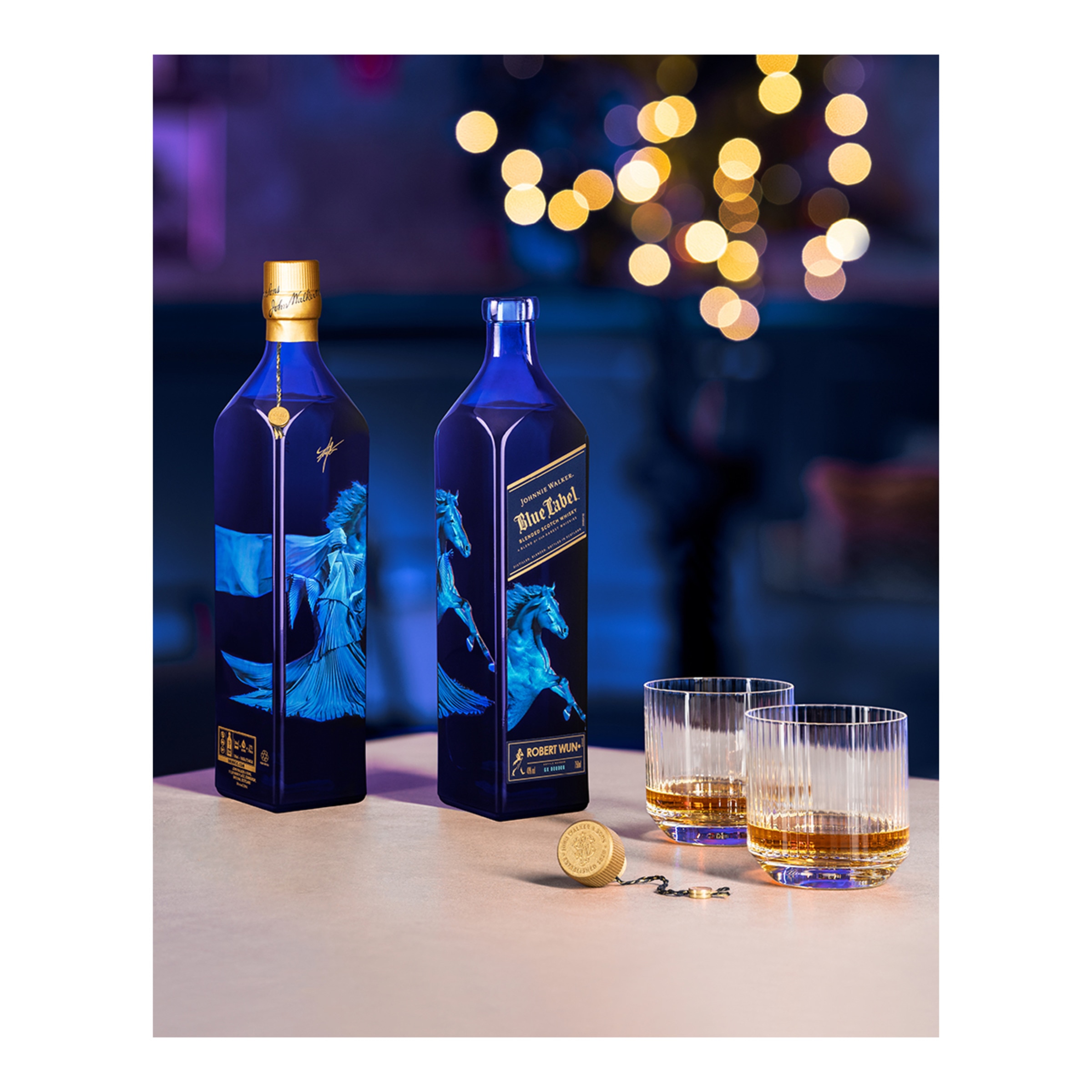 Whisky Johnnie Walker Blue Label Año del Caballo 5