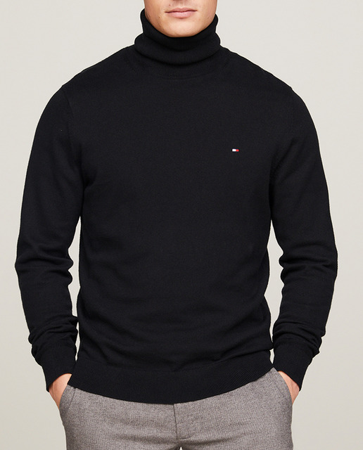 Imagen 0 de Jersey de hombre liso con cuello alto