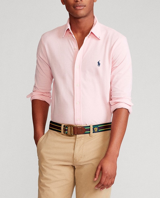 Imagen 0 de Camisa de hombre regular fit de algodón