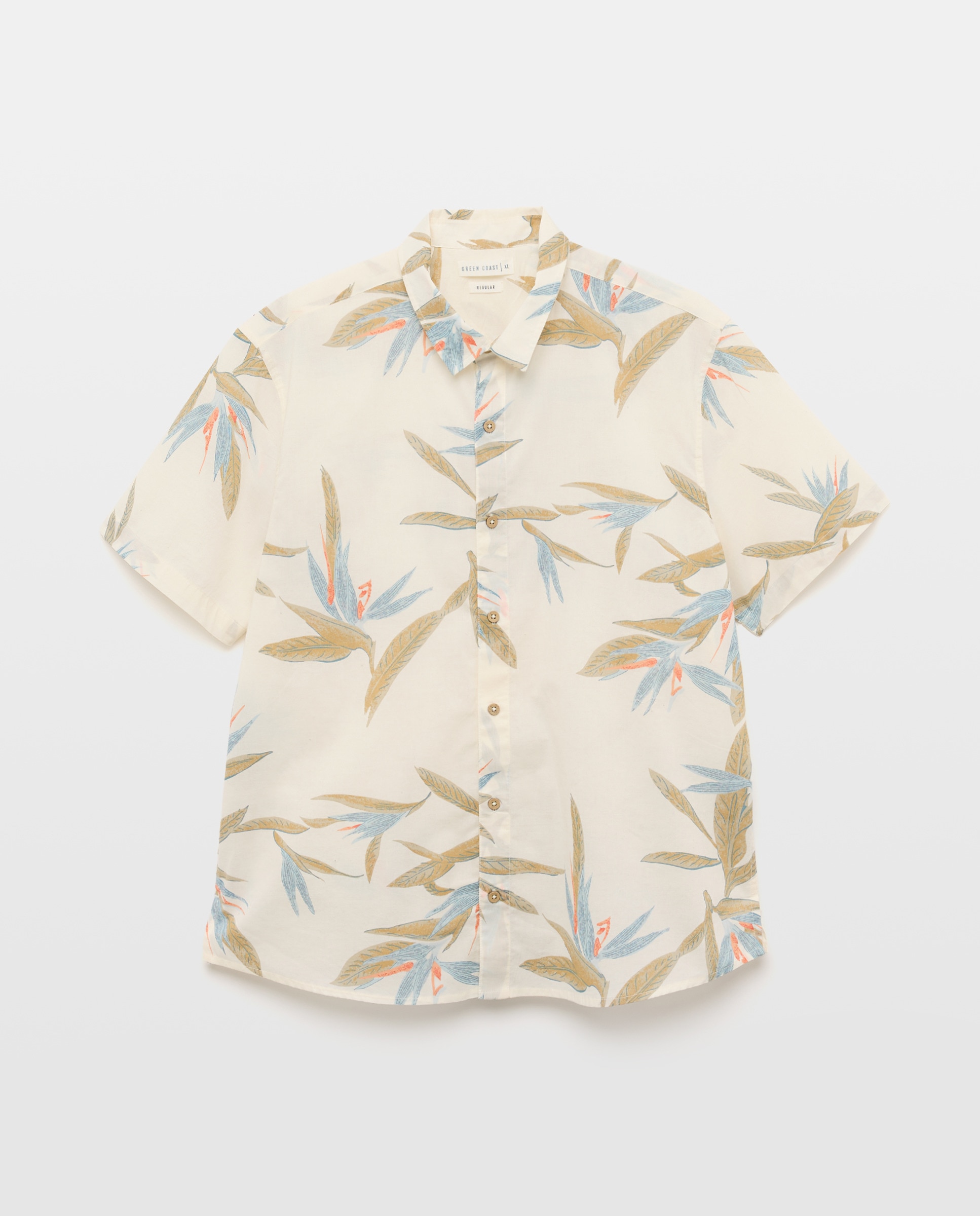 Camisa de Manga Curta 660 Laranja-4