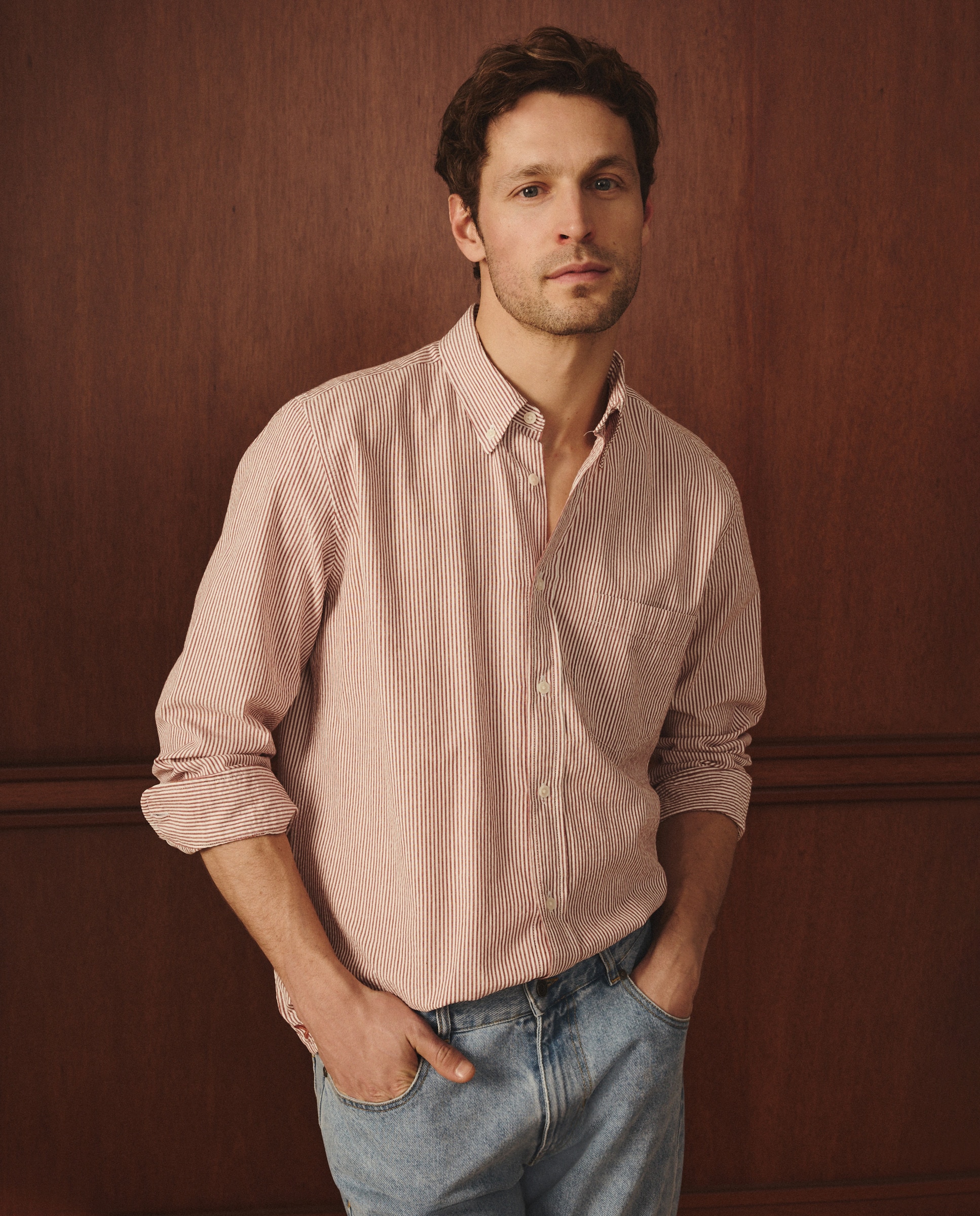 Imagem 0 de Camisa de Seersucker Classic Fit