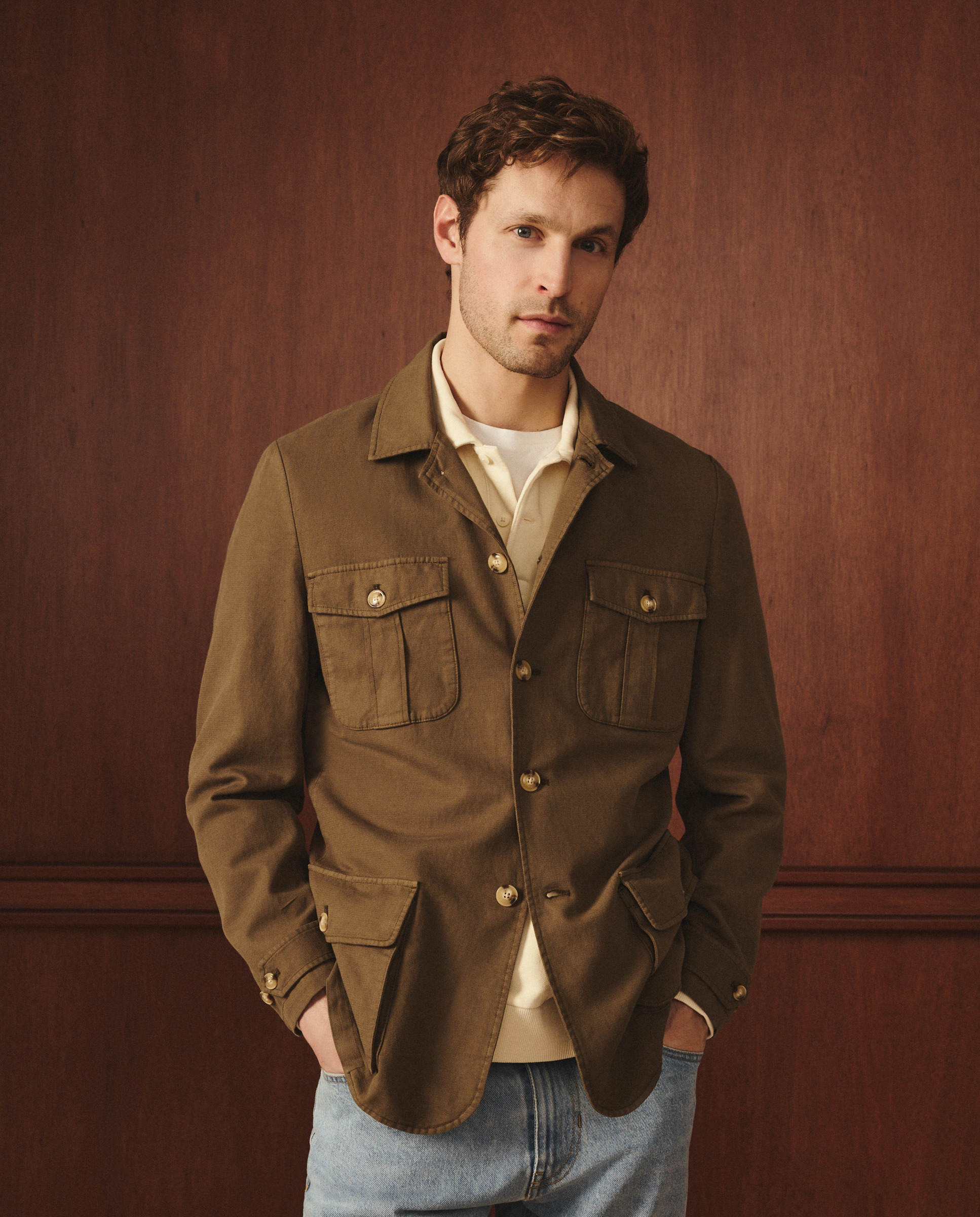 Casaco Safari Caqui-2