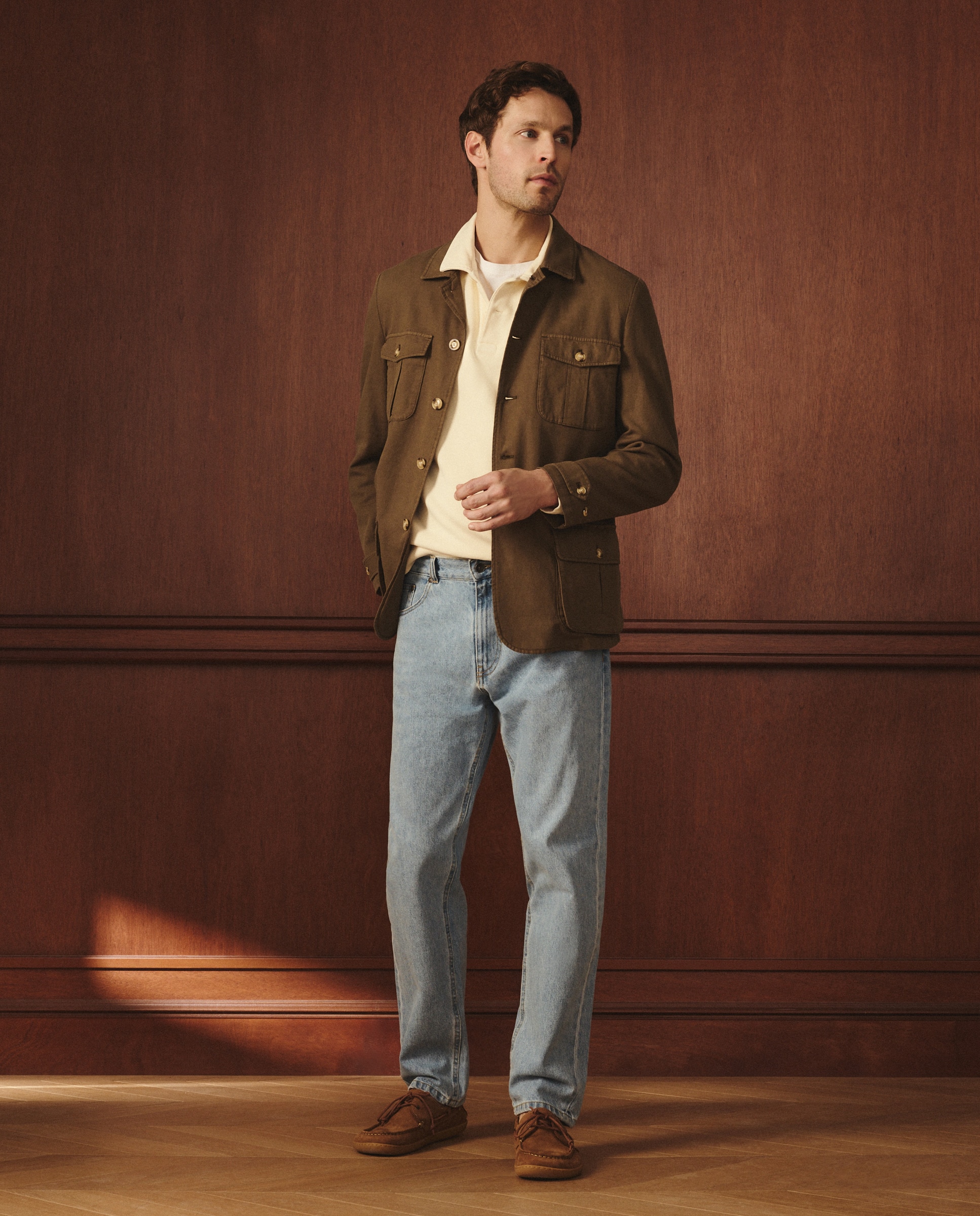 Casaco Safari Caqui-1