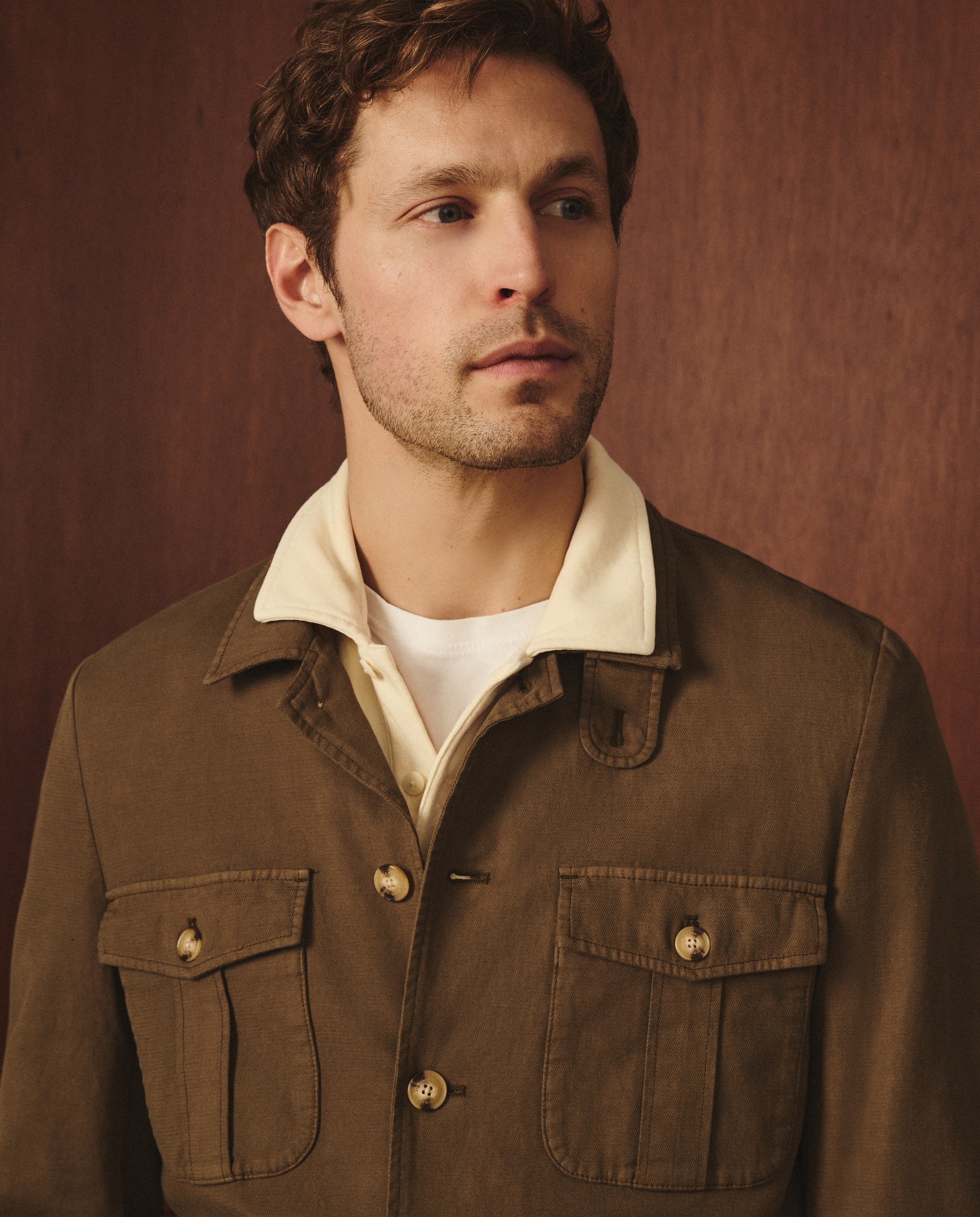 Casaco Safari Caqui-3