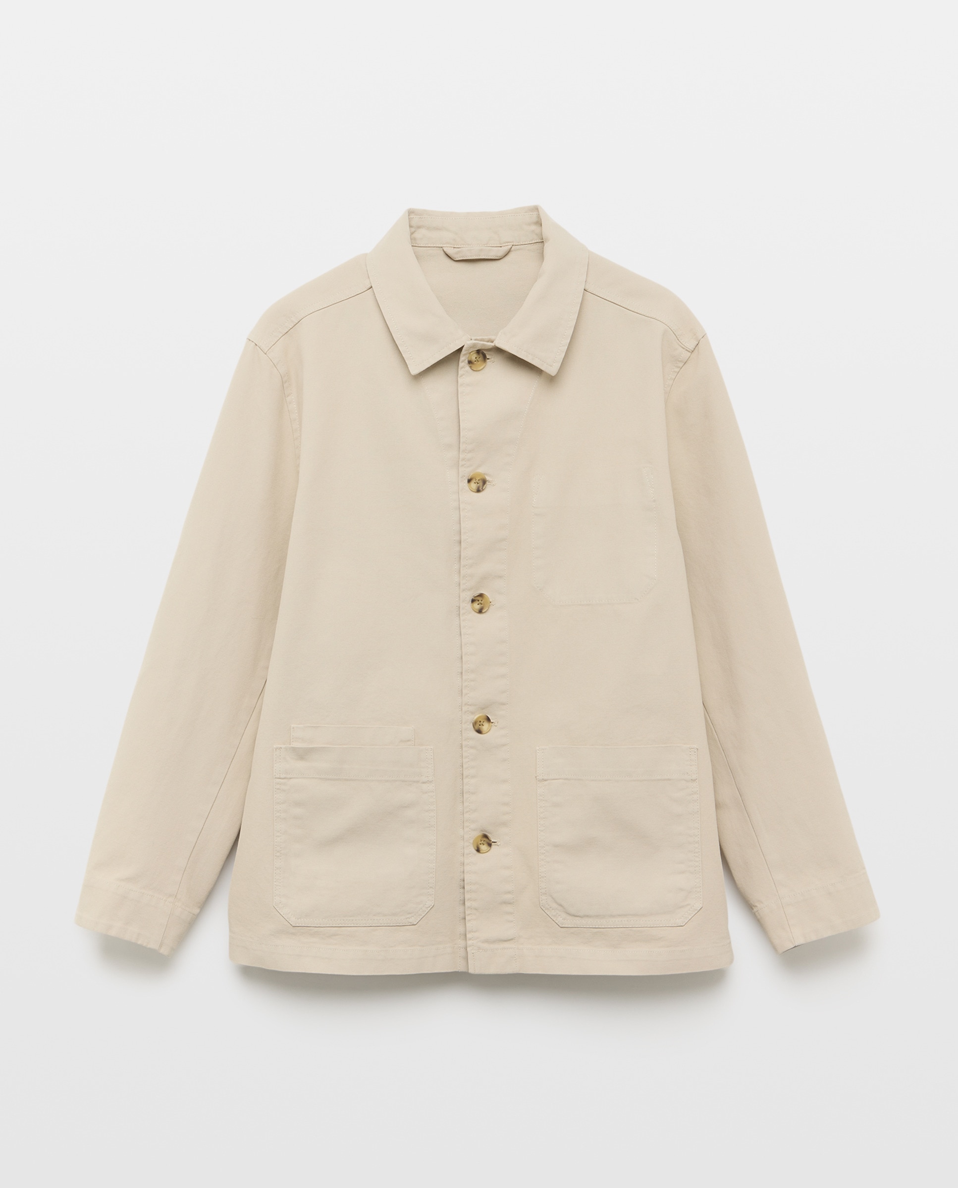 Casaco de homem Taupe-5