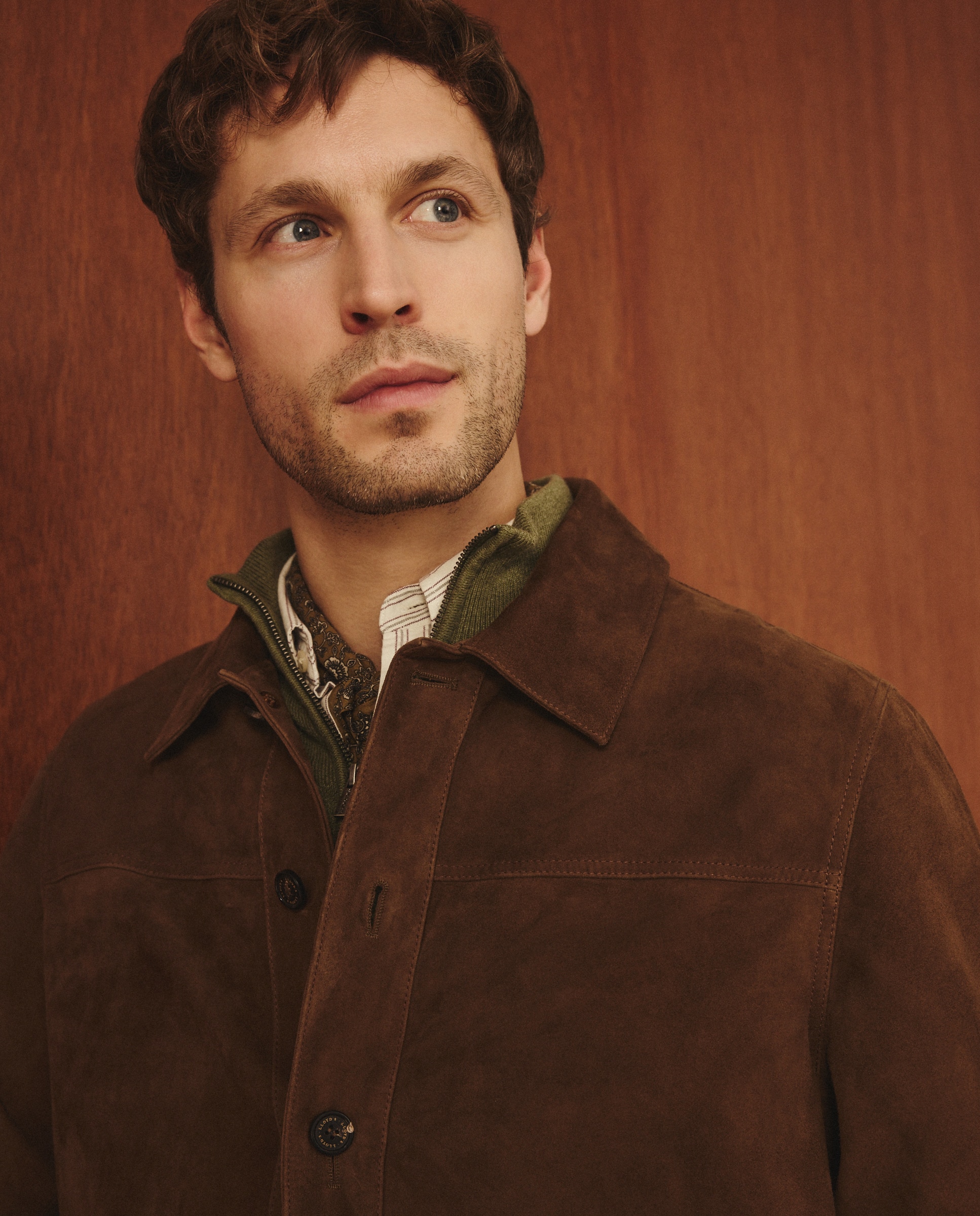 Casaco de Camurça Camel-3