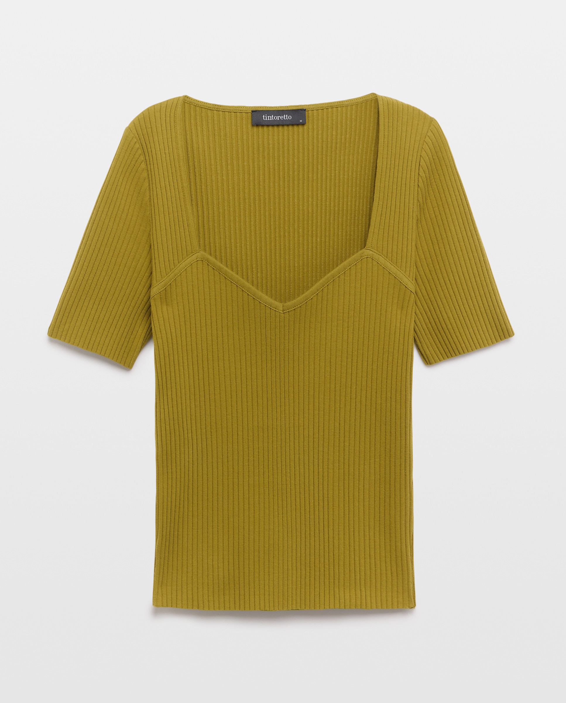 T-shirt com Decote Coração 586 Lima-4