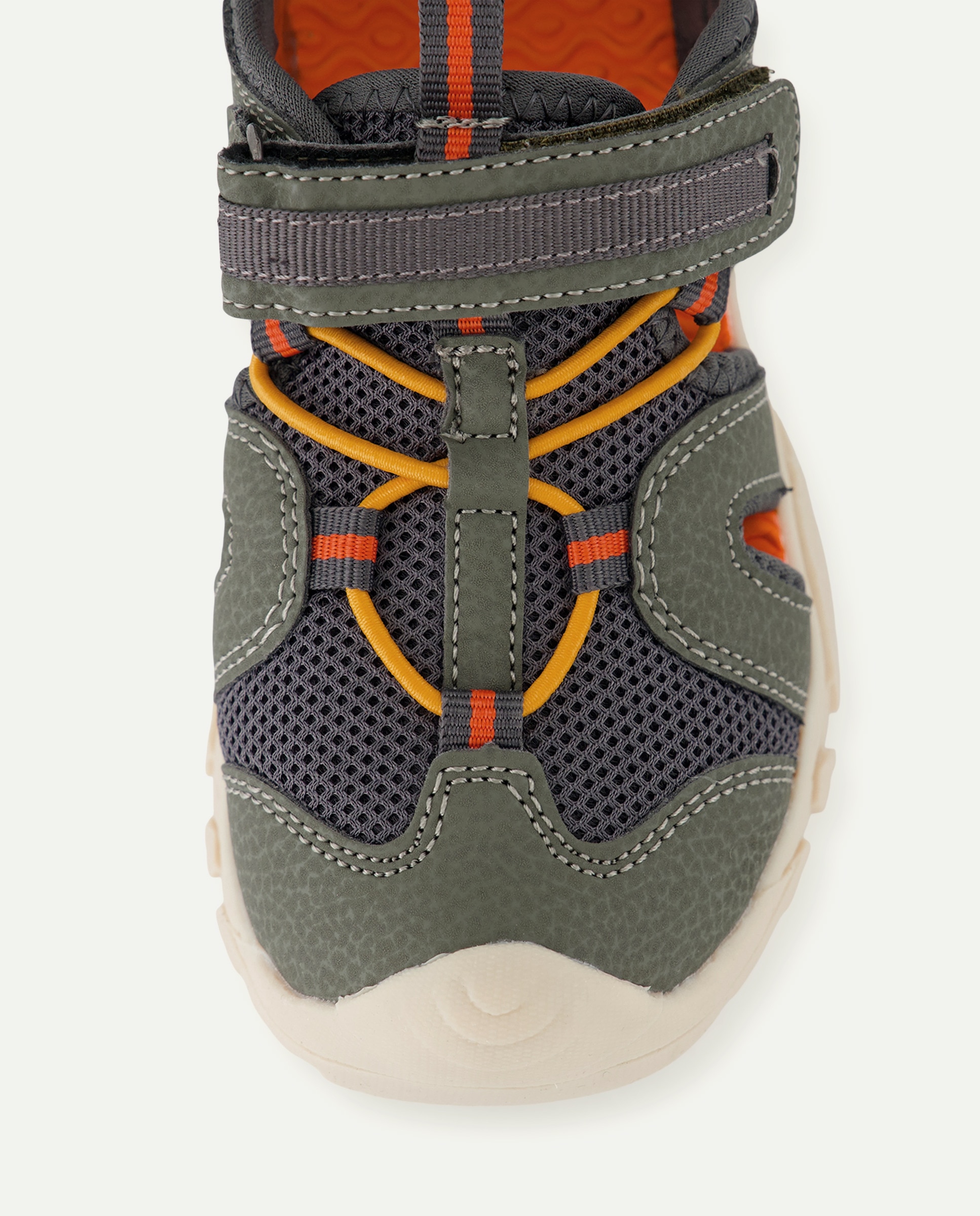 Sandálias Estilo Acampamento 820 Cinzento Médio-5