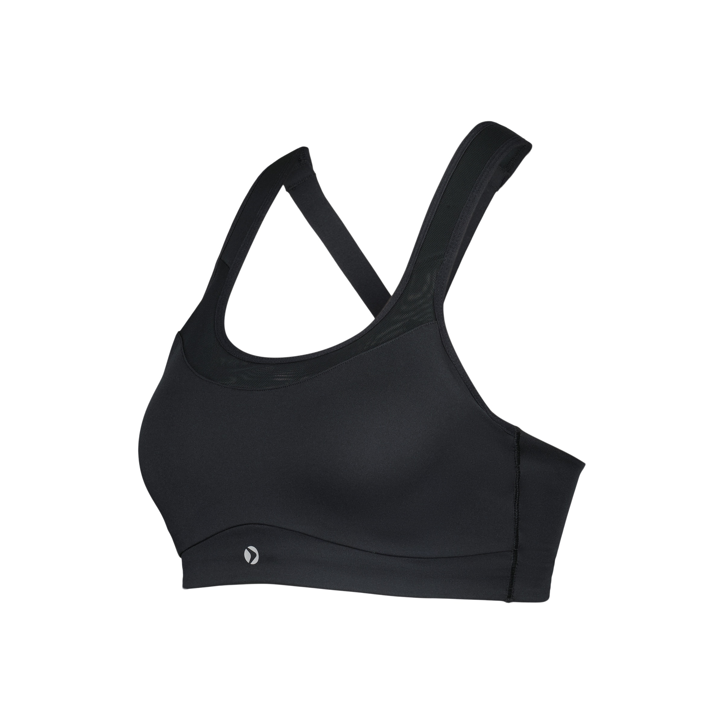Top de Running de Alto Impacto de Mulher Preto-4