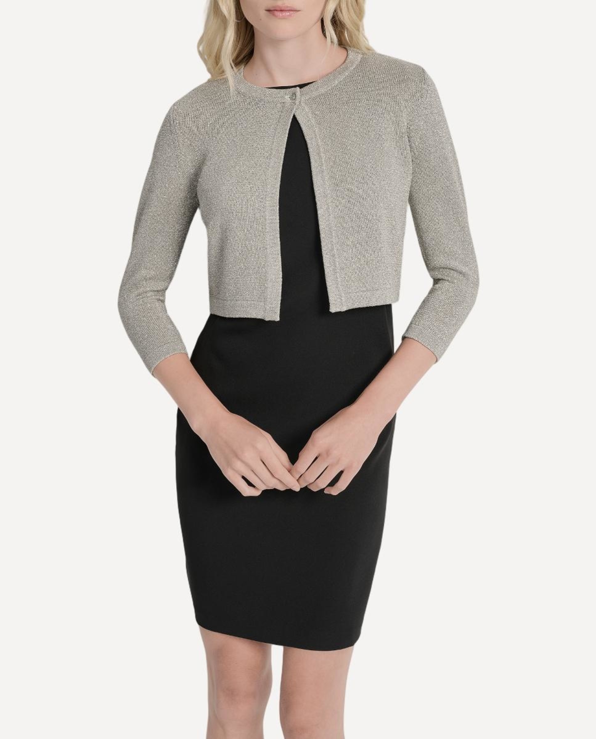 Cardigan Cinzentos-1