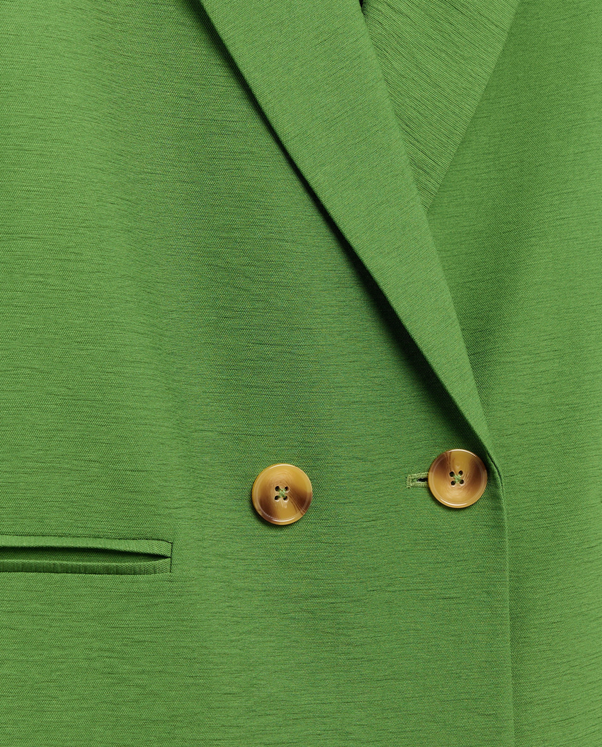 Blazer Liso Cruzado com Lavagem Verde-6