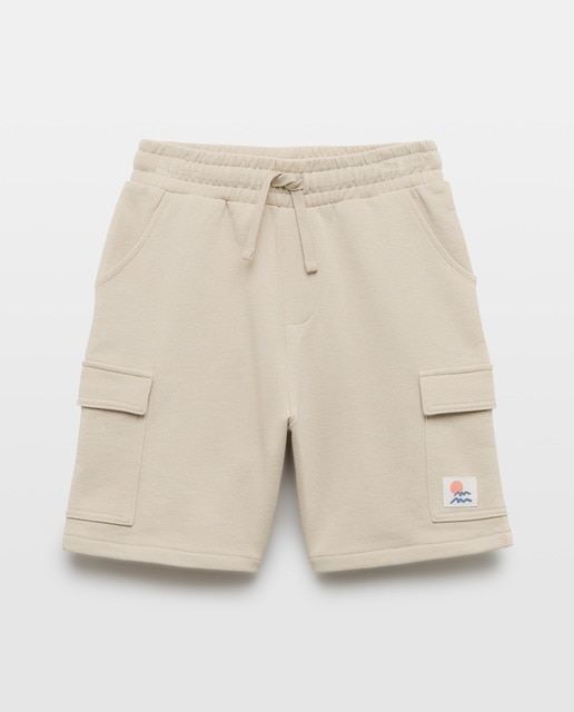Imagen 0 de Bermuda de niño felpa cargo