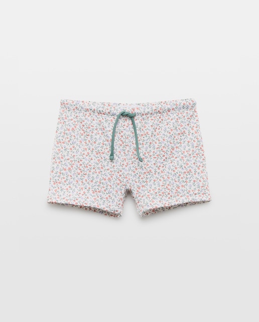 Imagen 0 de Bañador bóxer infantil miniflor
