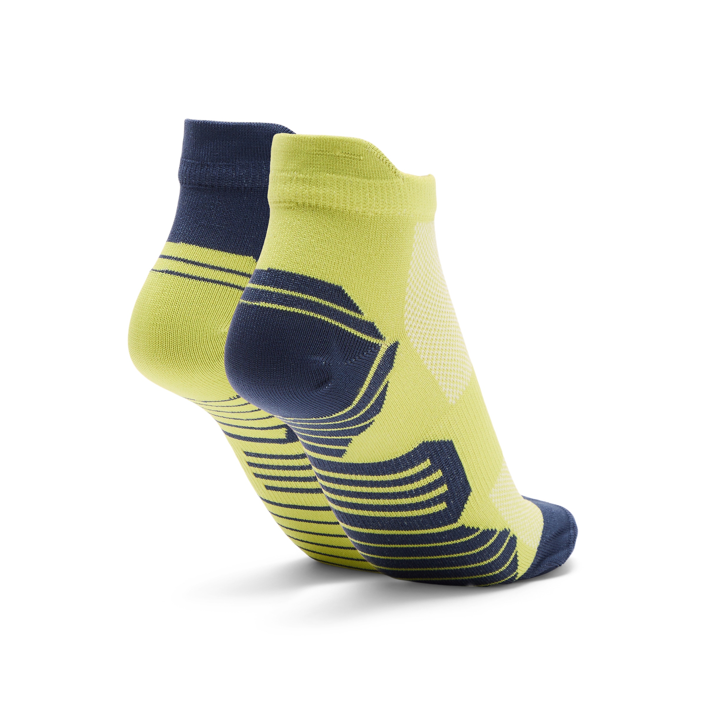 Pack de 2 Pares de Meias de Running Advance Plus 400 Azul-2