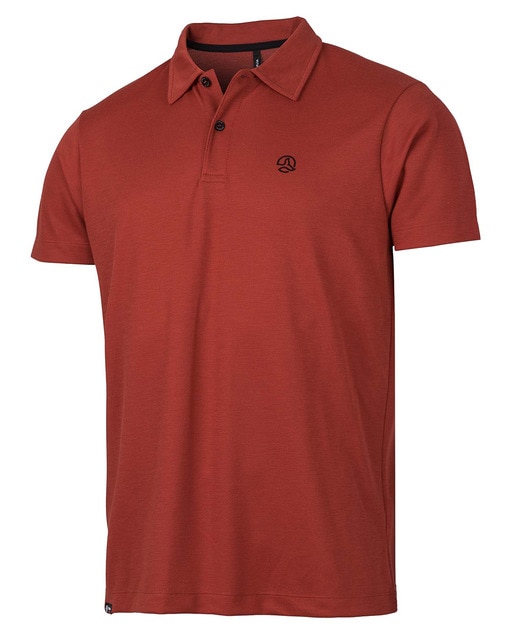 Imagen 0 de Polo de hombre manga corta con tejido reciclado