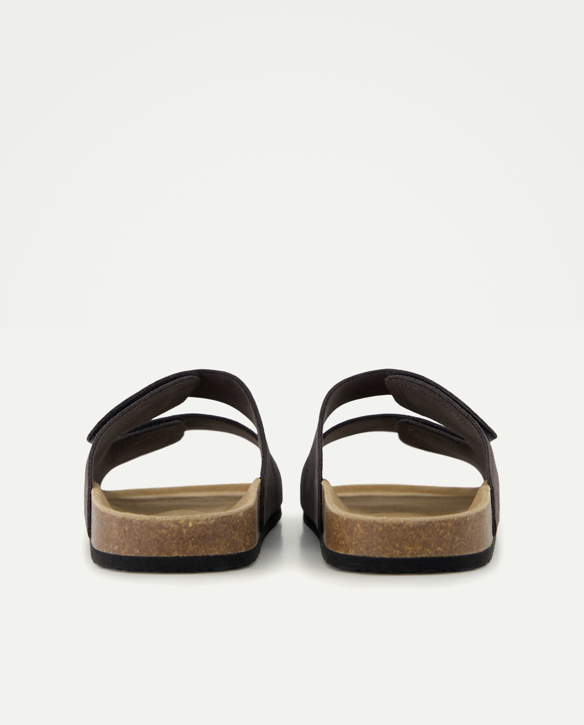 Sandálias com Velcro 820 Cinzento Médio-3