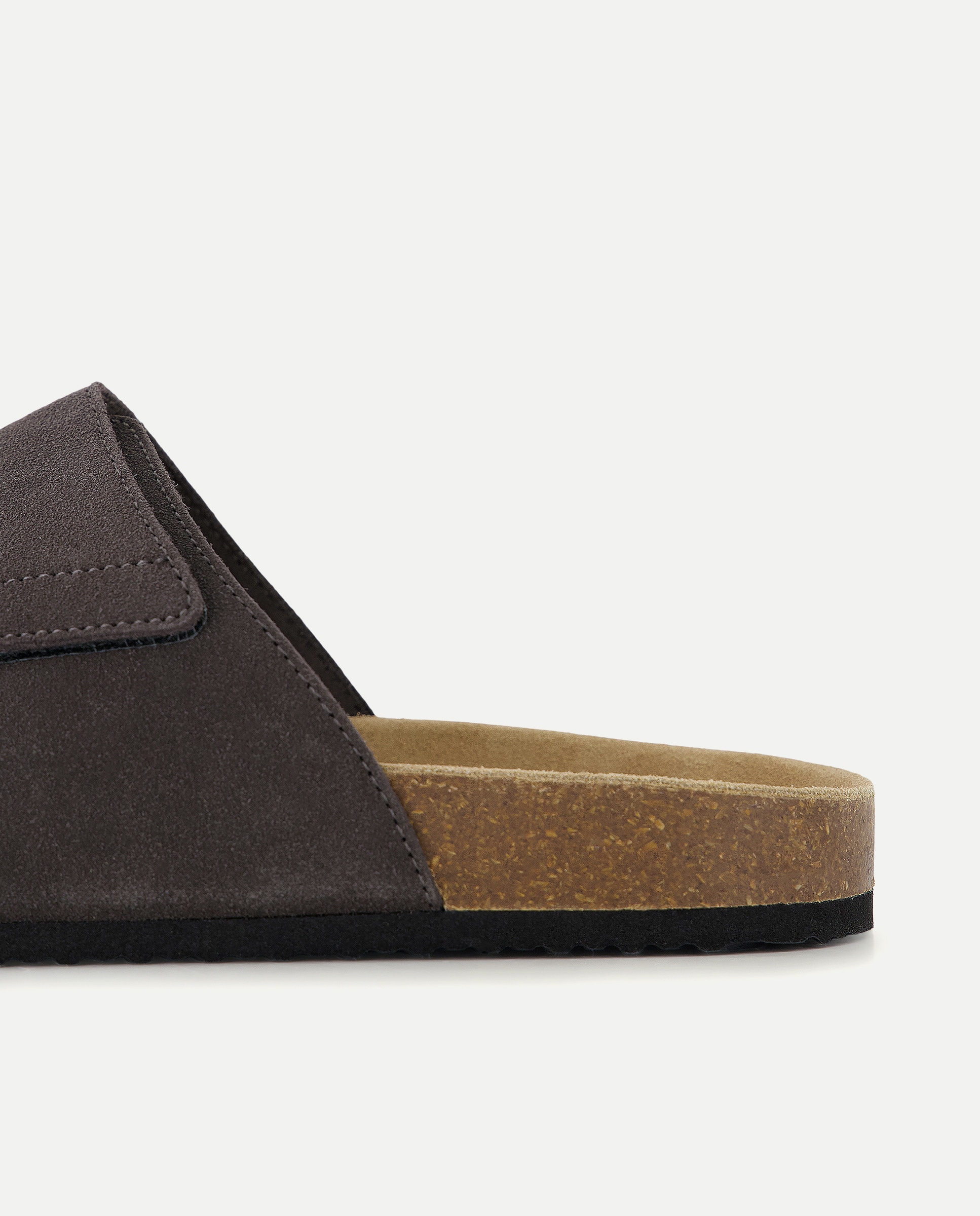 Sandálias com Velcro 820 Cinzento Médio-5