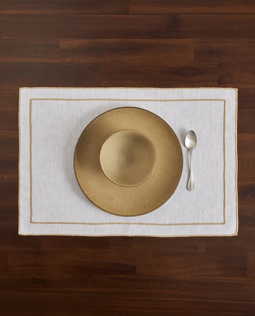 Imagen 0 de Mantel individual antimanchas resinado lino Ruan El Corte Inglés