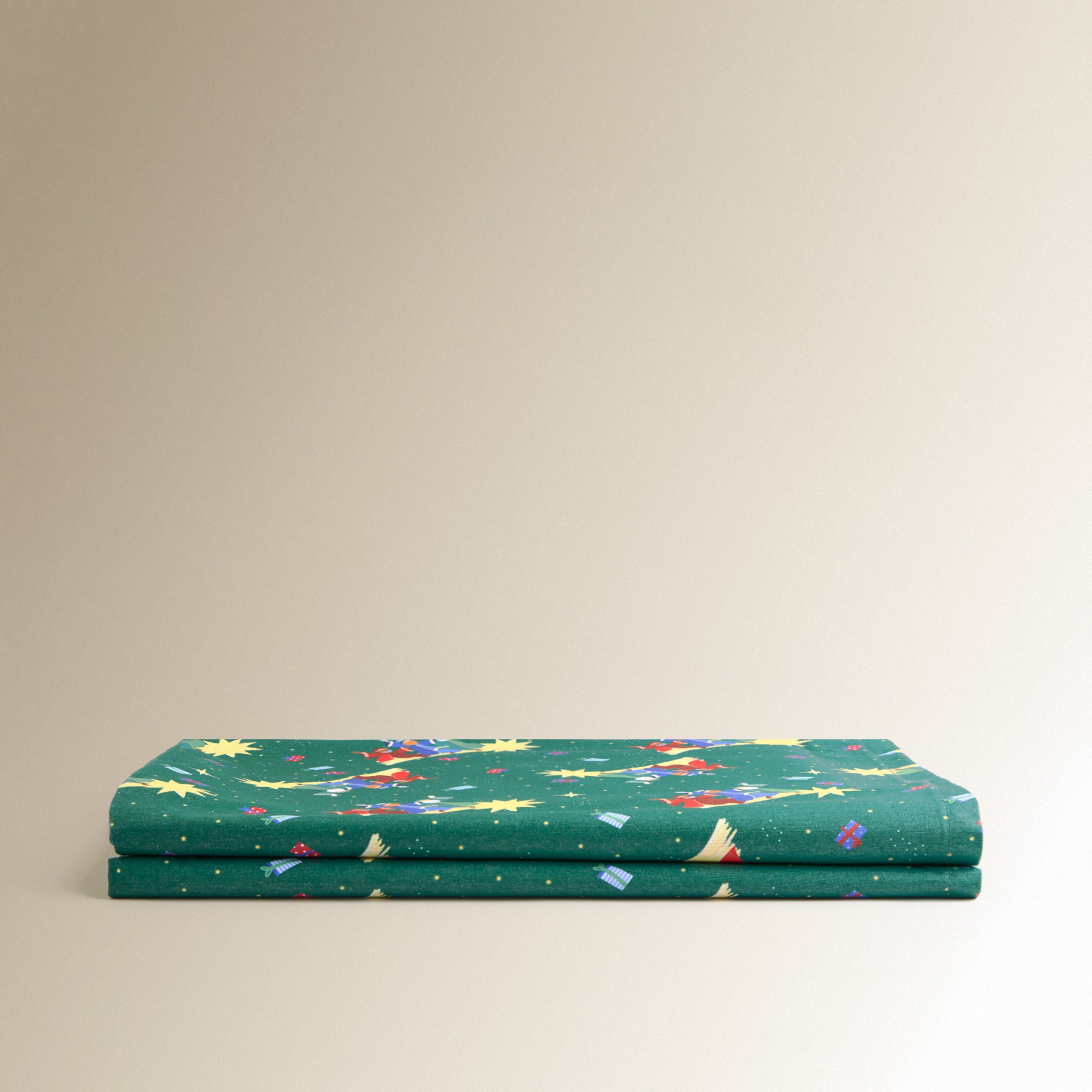 Mantel antimanchas resinado Oriente Verde-2