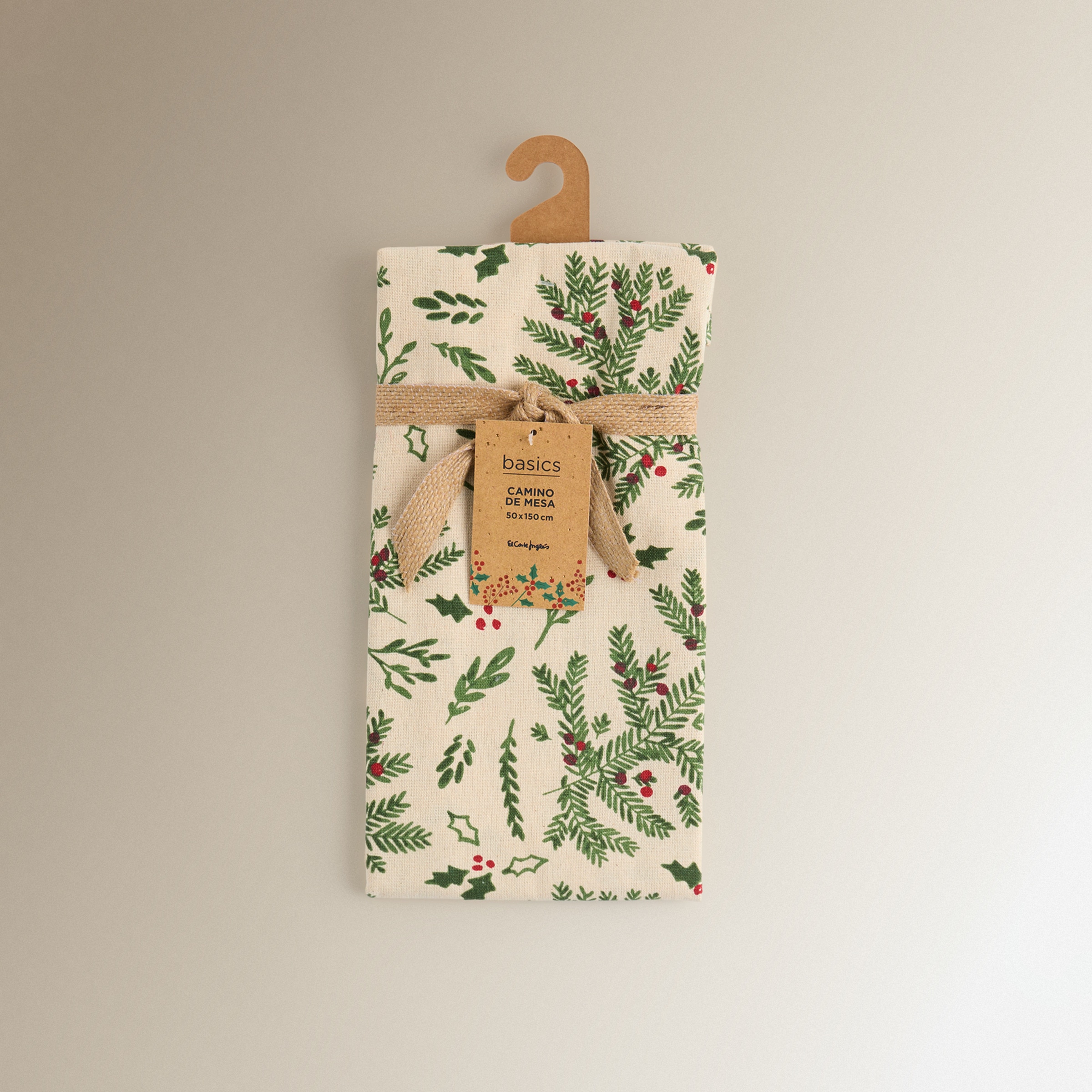 Camino de mesa algodón Colmar Verde-4