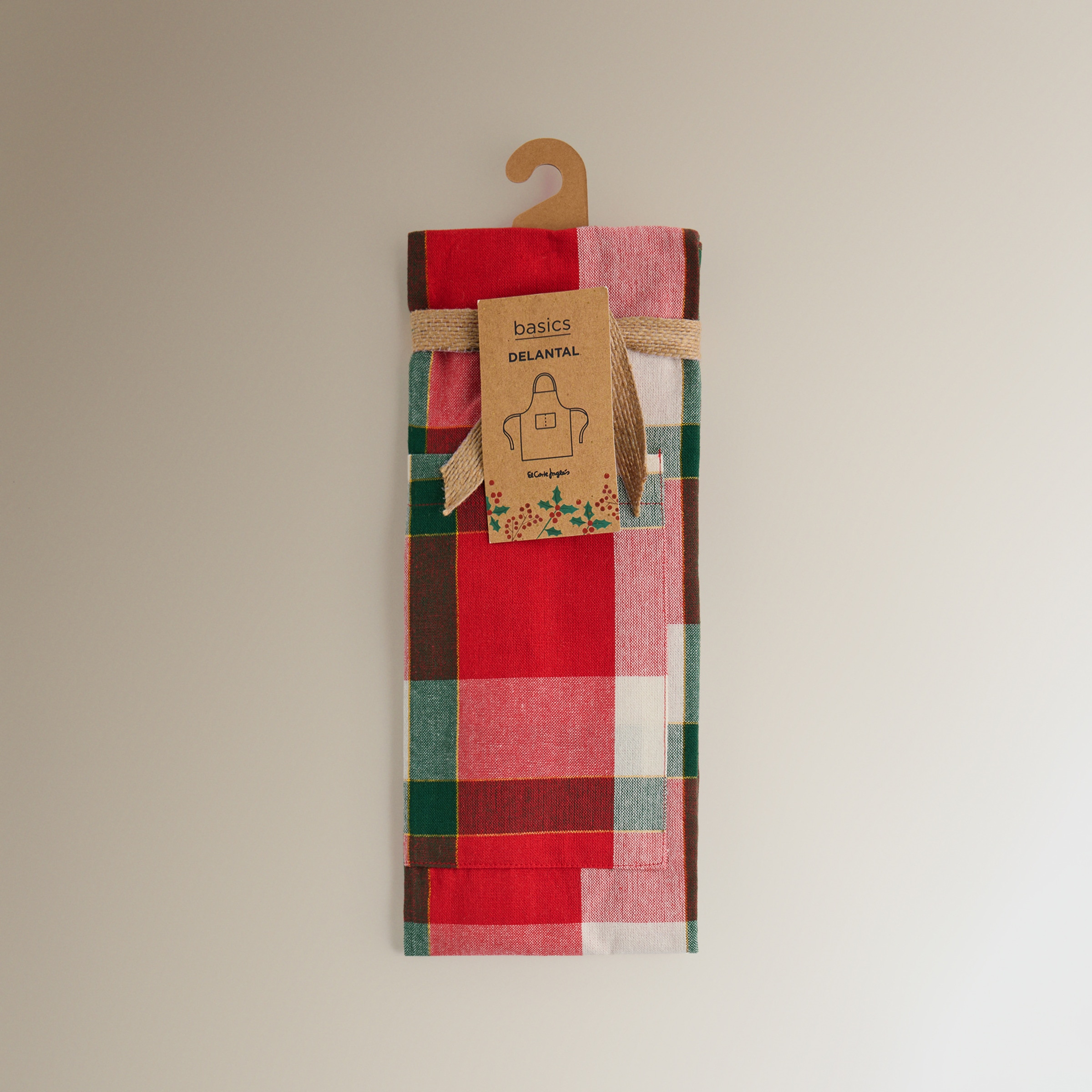 Delantal algodón Dresde Multicolor-4