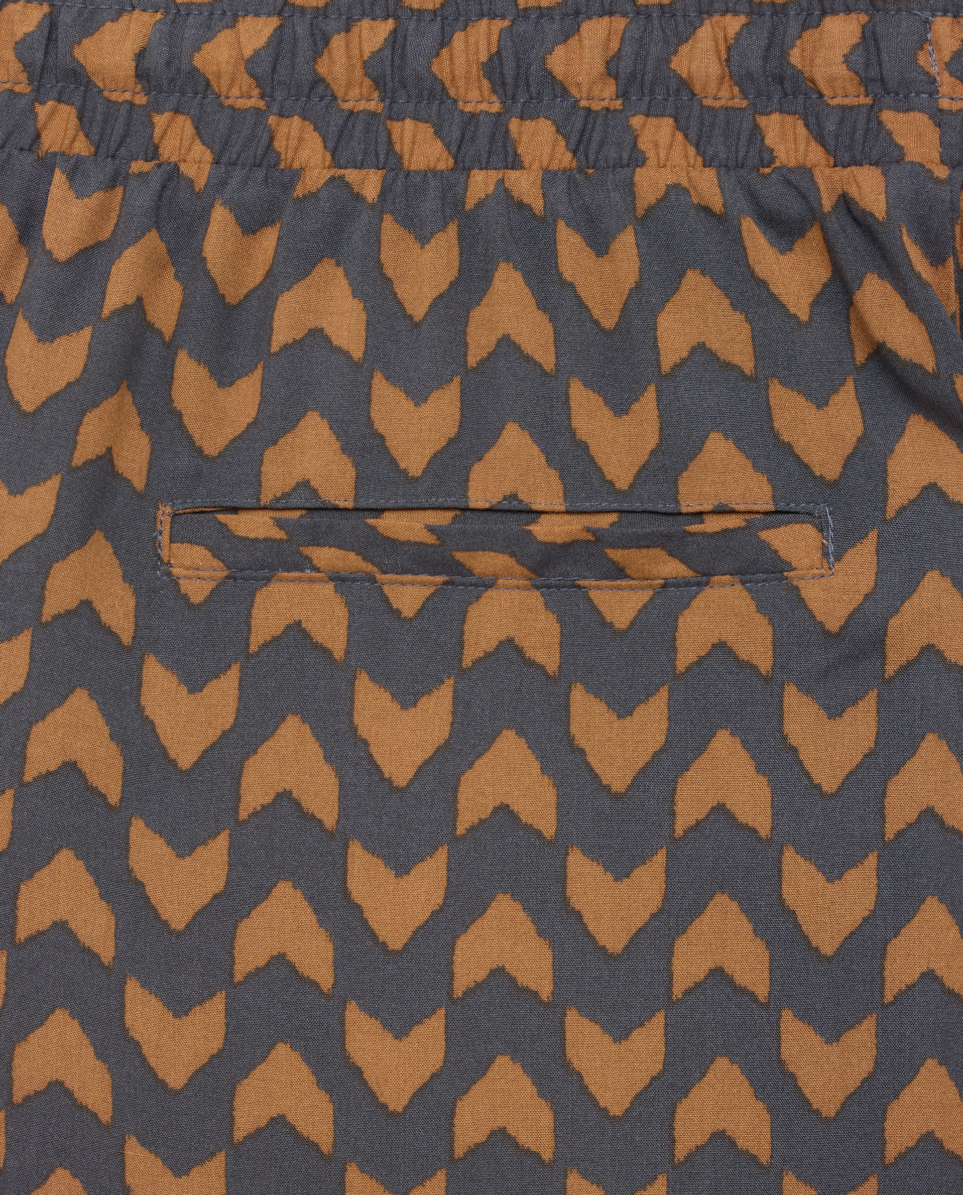 Pantalón de mujer estampado Azul-5