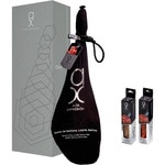 Etui Premium Collection mit Eichelschinken 100% vom iberischen Schwein Stück 7,5 kg + 2 Stränge luftgetrocknete Ibérico-Presa mit und ohne Paprika