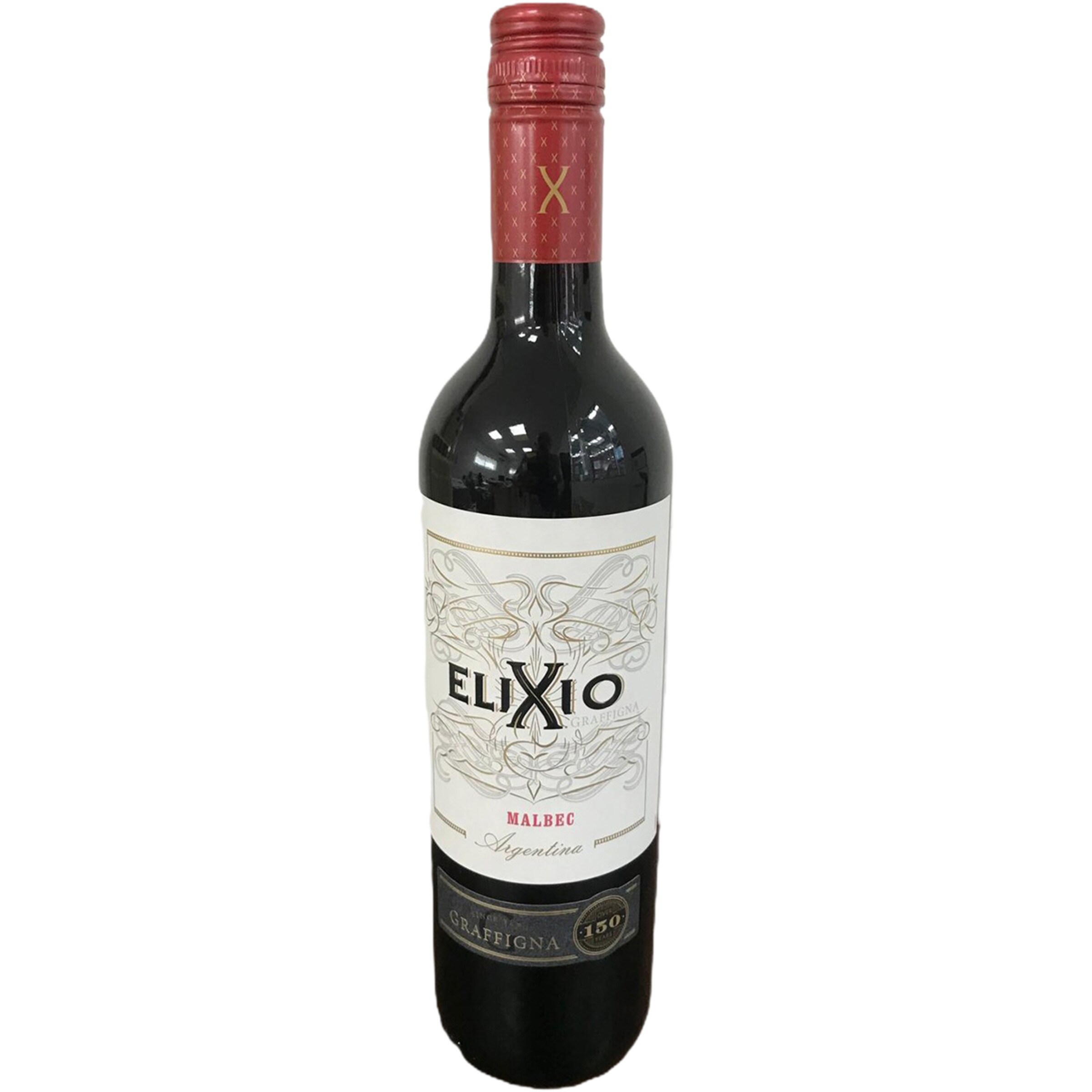 Malbec vino tinto de Argentina botella 75 cl