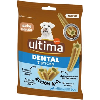 snacks dental para perros razas pequeñas envase 90 g - Ultima