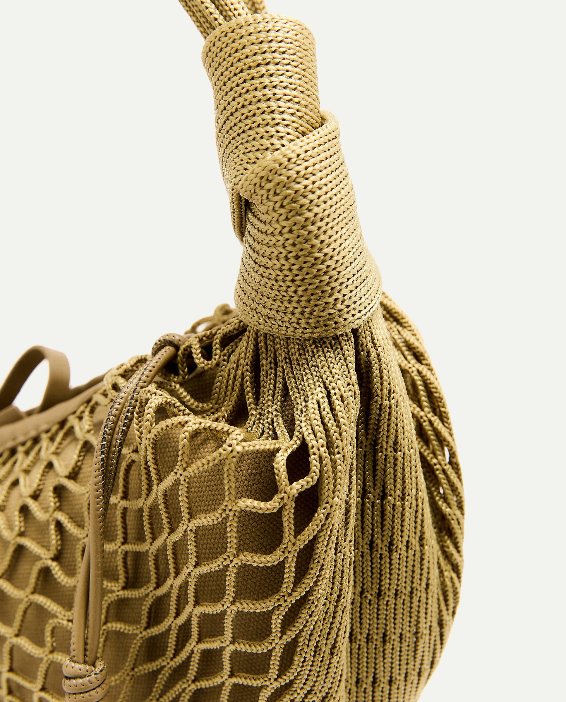 Mala Shopper Tricolor 520 Caqui-4