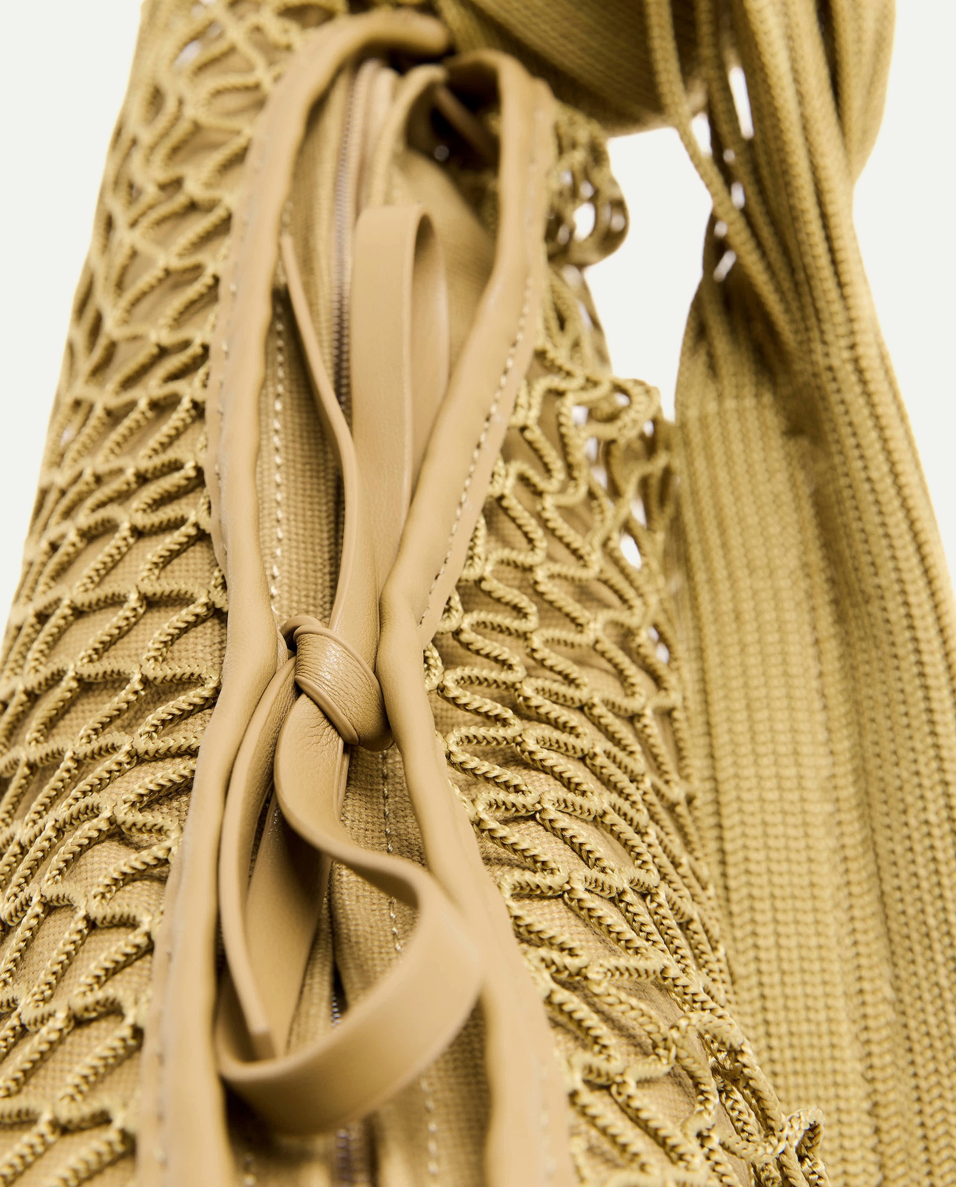 Mala Shopper Tricolor 520 Caqui-3