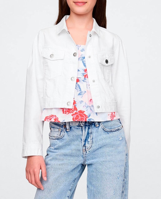 Imagen 0 de Chaqueta vaquera corta para niña