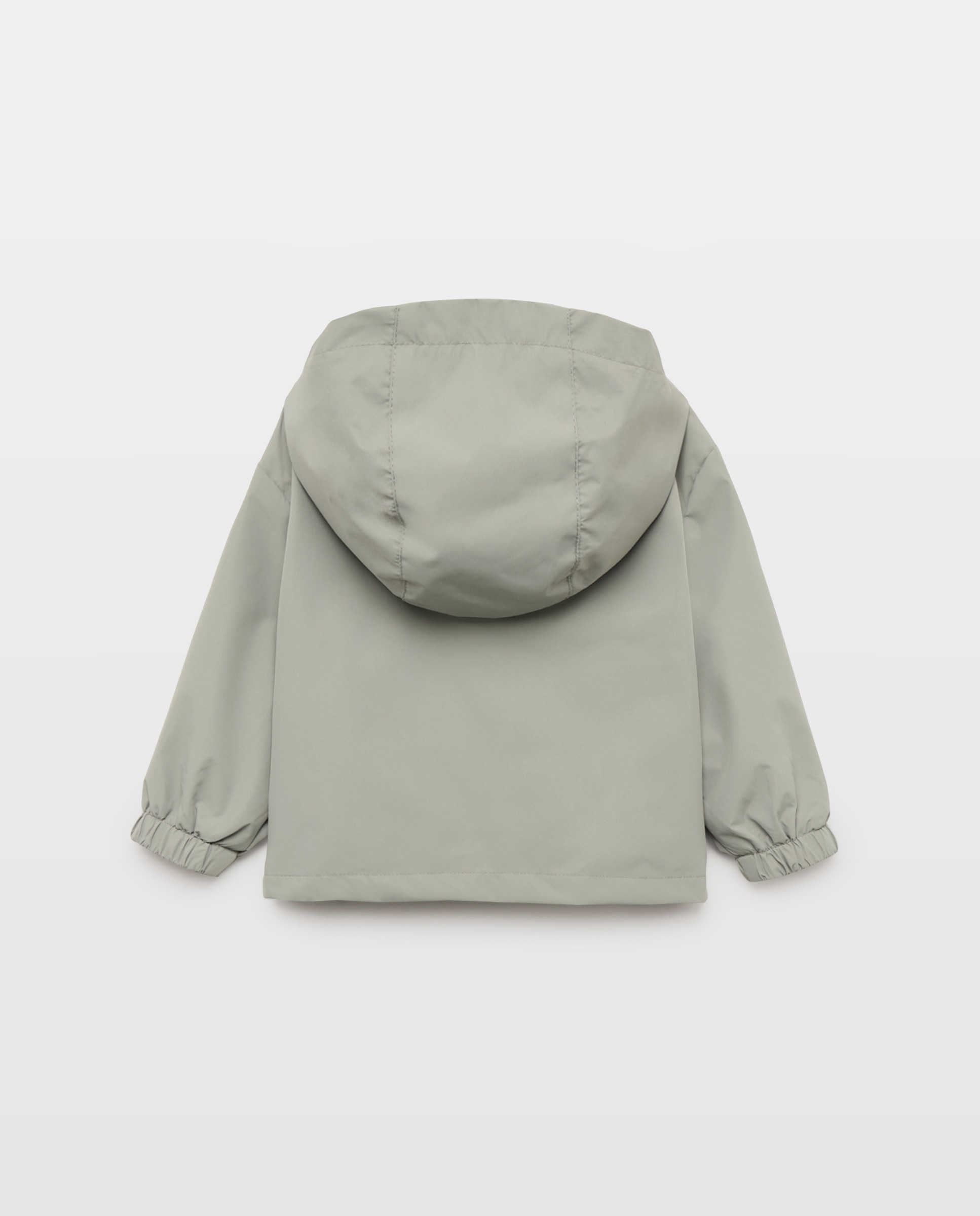 Parka de bebé engomada con capucha 520 Kaki-2