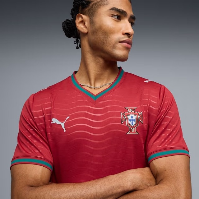 Imagem 0 de T-shirt de Homem 1.º Equipamento Portugal Mundial 2026