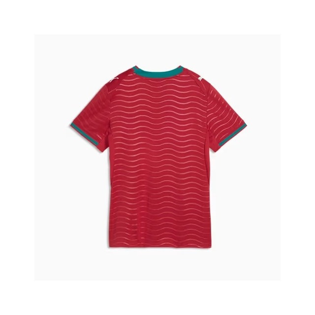 T-shirt de Mulher 1.º Equipamento Portugal Mundial 2026 Verde / Vermelho-7