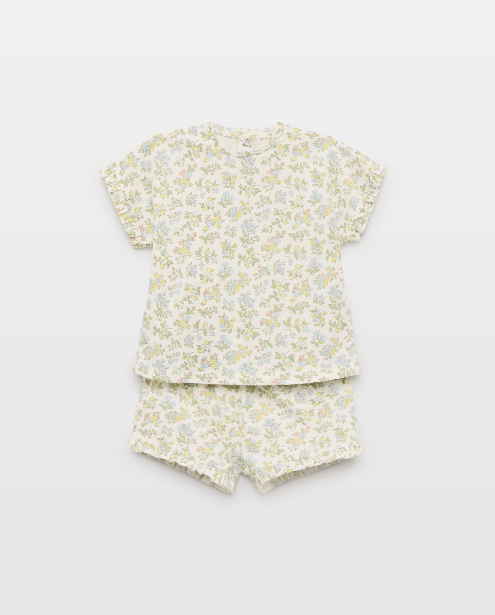 Imagen 0 de Set de bebé 2 piezas de flores