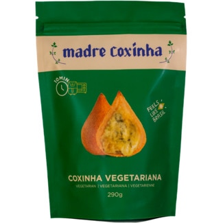 Mini Coxinhas Vegetarianas embalagem 290 g - Madre Coxinha
