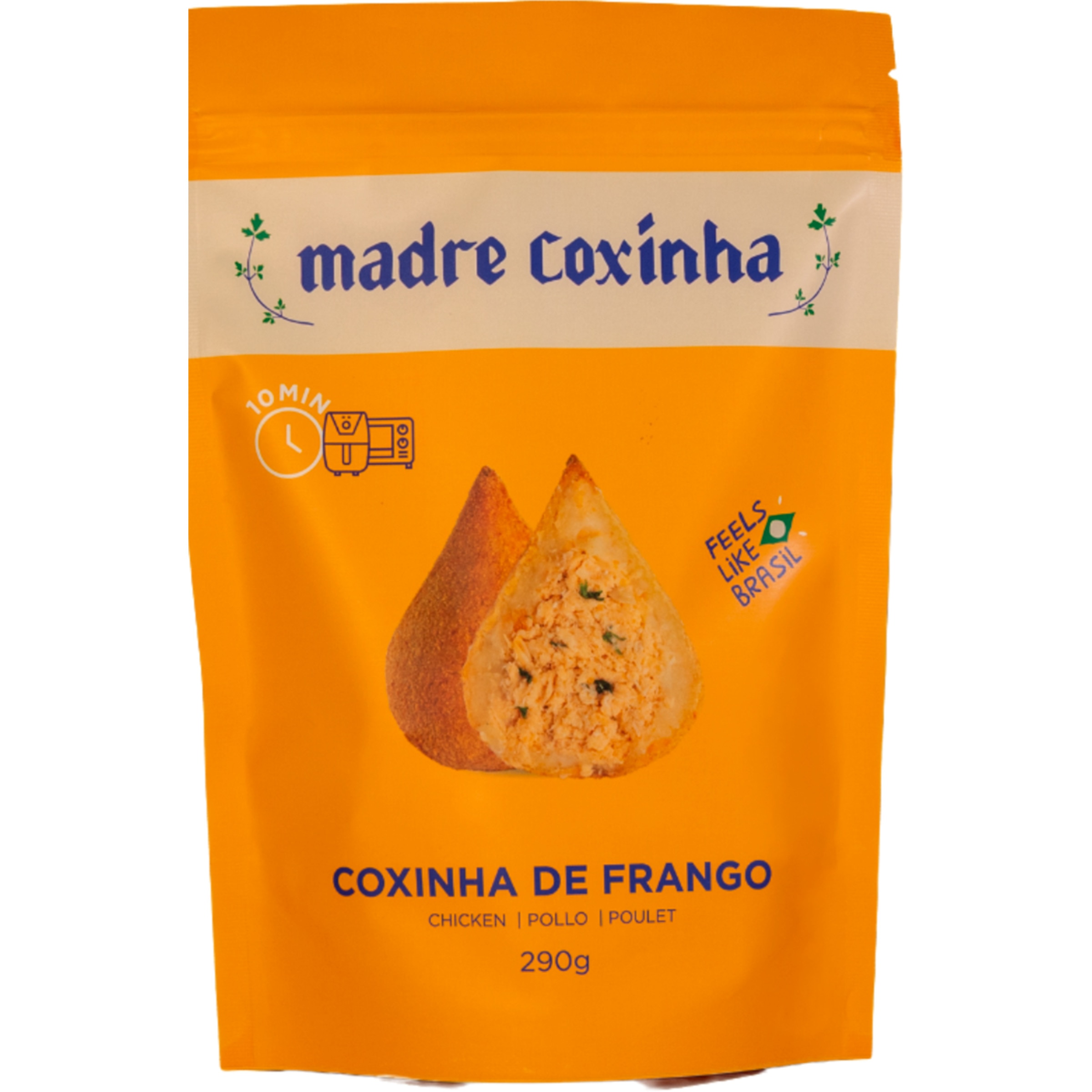 Mini Coxinhas de Frango embalagem 290 g