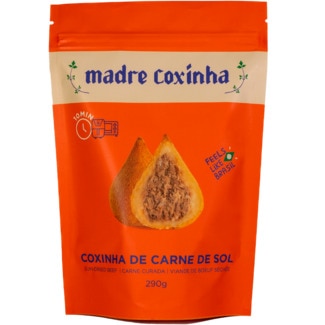 Mini Coxinhas Carne Sol embalagem 290 g - Madre Coxinha