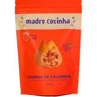 Mini Coxinhas de Calabresa embalagem 290 g - Madre Coxinha