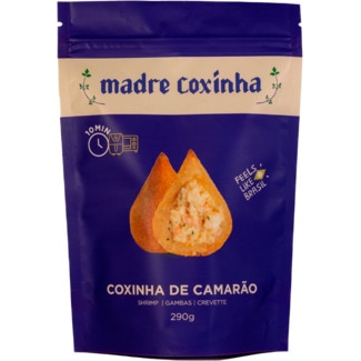 Mini Coxinha de Camarão embalagem 290 g - Madre Coxinha