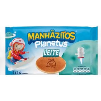 Panquecas embalagem 208 g - Manhãzitos Planetus