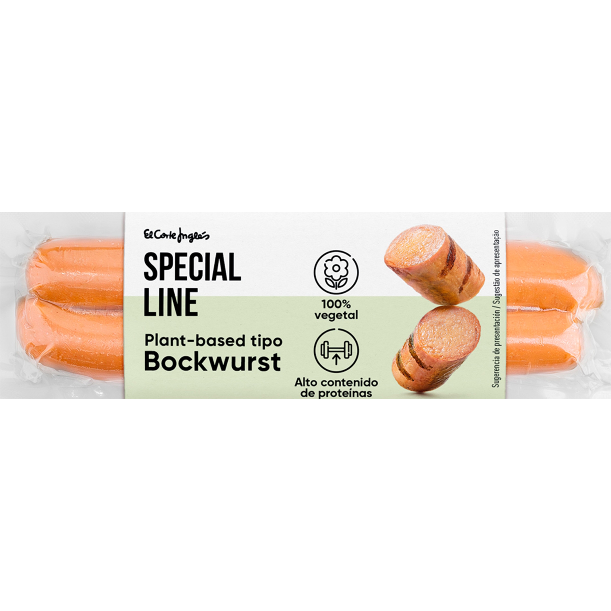 Salsichas Tipo Bockwurst embalagem 200 g