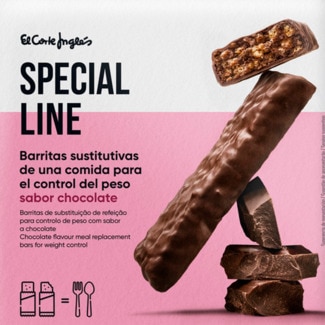 Barras de Chocolate Pack 6 unidades embalagem 180 g - Special Line El Corte Inglés