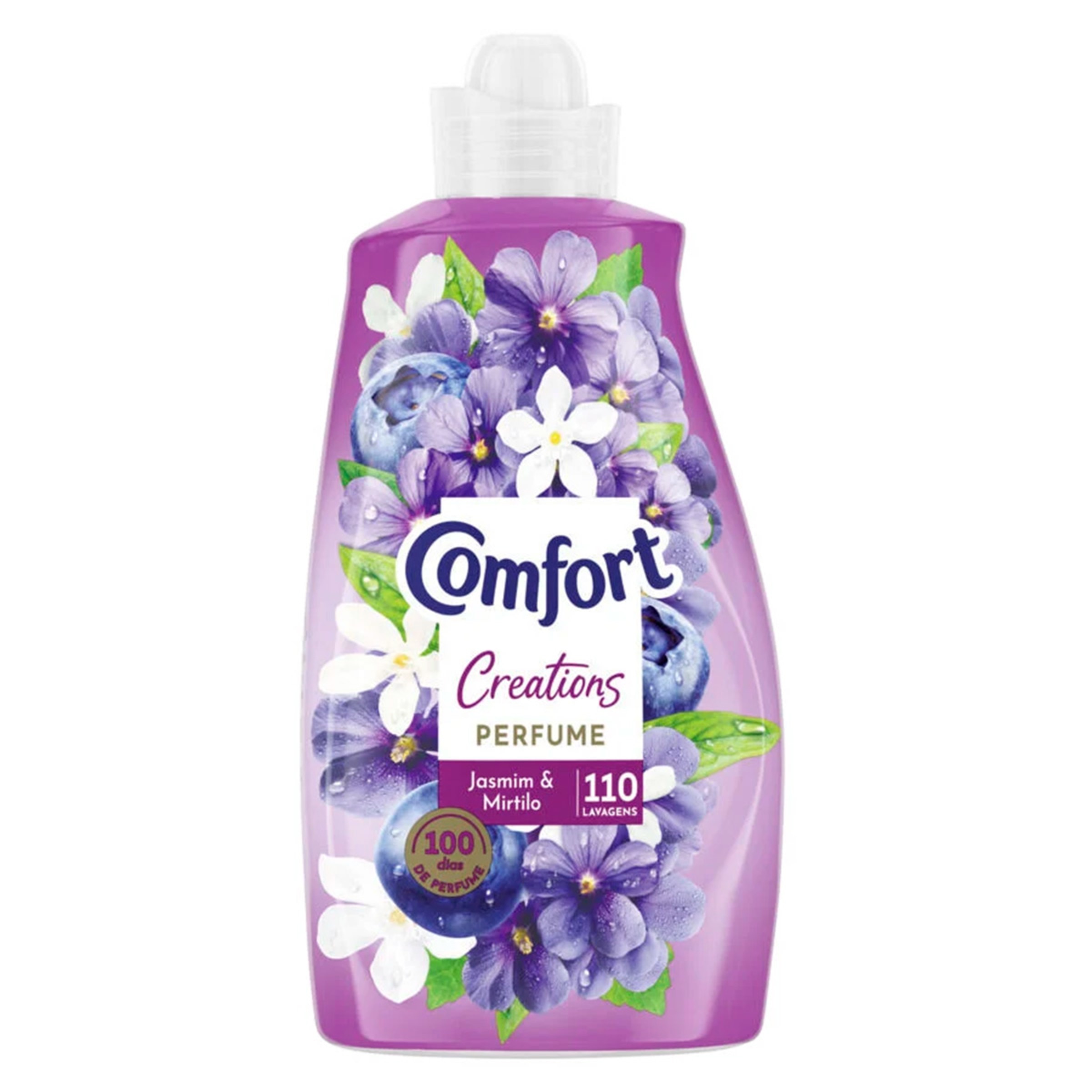 Amaciador Roupa Jasmin Mirtilo embalagem 110 doses