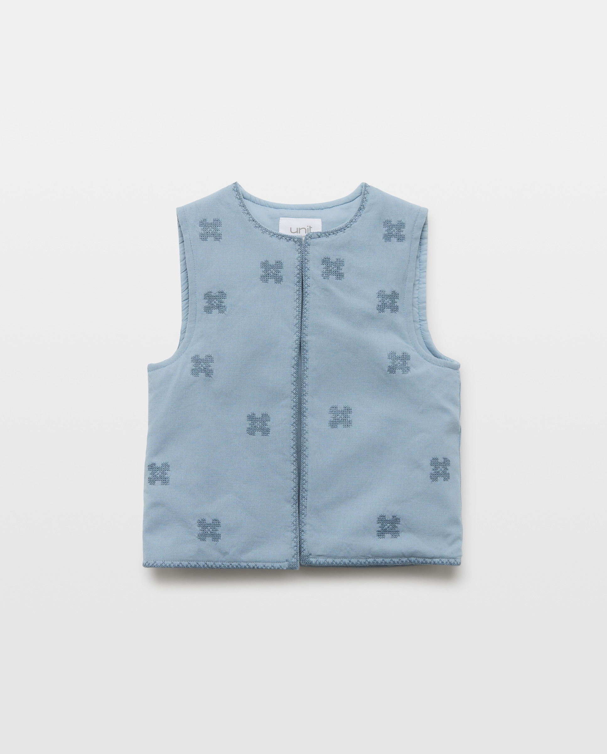 Imagen 0 de Chaleco niña acolchado estampado