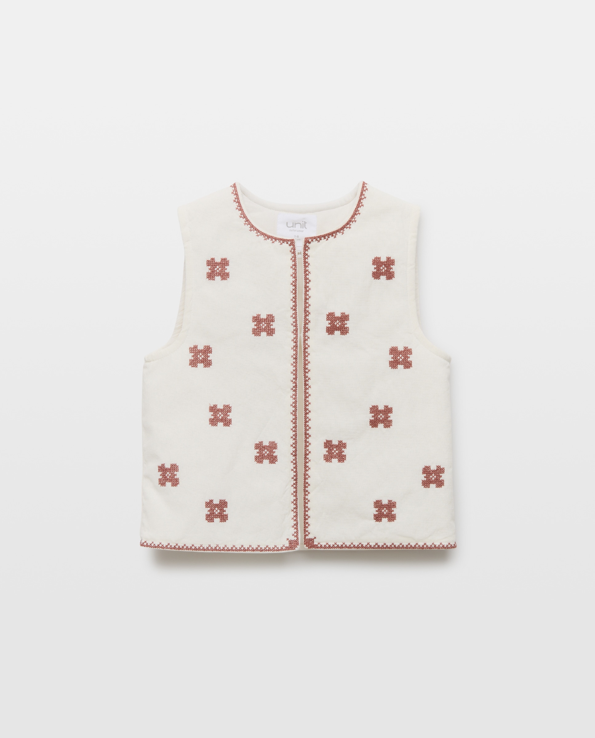 Imagen 0 de Chaleco niña acolchado estampado