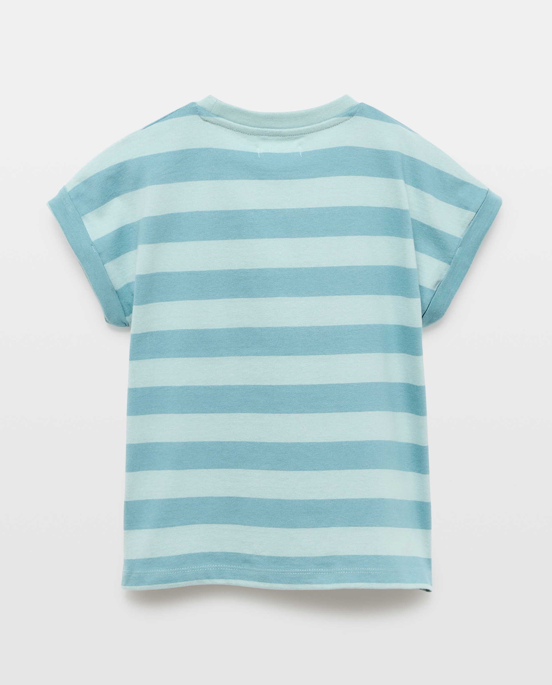 Camiseta niña de punto rayas Jabón-2