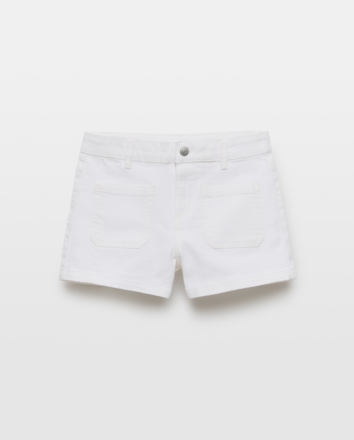 Imagen 0 de Short niña color con bolsillos de twill